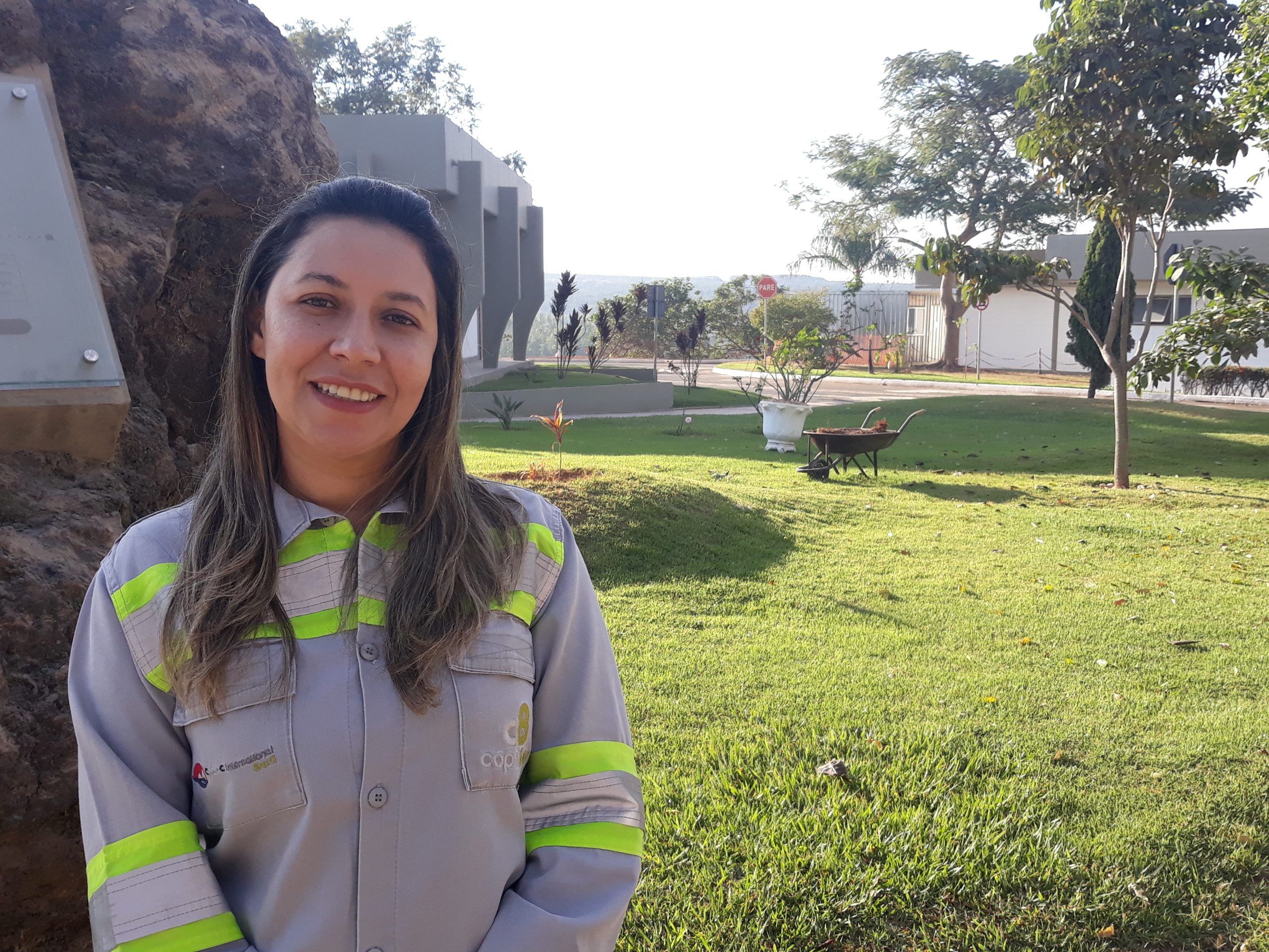 Ludimila Alves da Costa, 35 anos, assistente de logística sênior na CMOC