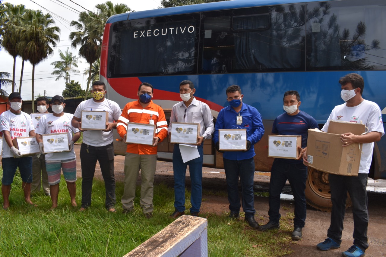 Mina Tucano doa 67 mil itens de proteção do coronavírus no Amapá