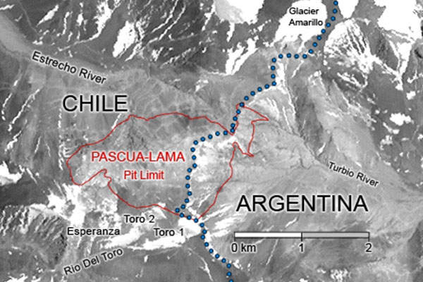 Possível acordo para projeto Pascua Lama