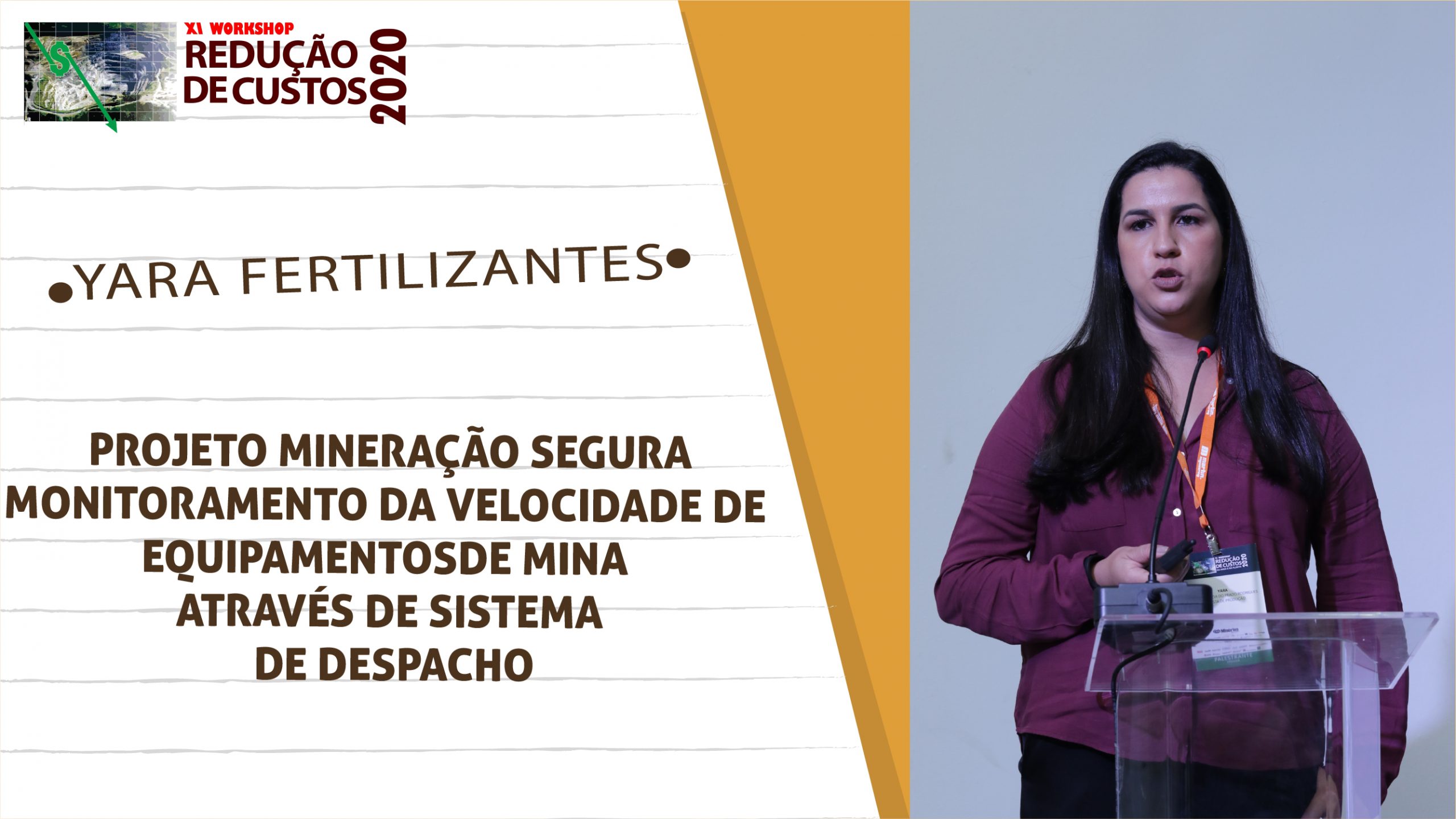 Projeto Mineração Segura – Monitoramento da velocidade de equipamentos de mina através de sistema de despacho