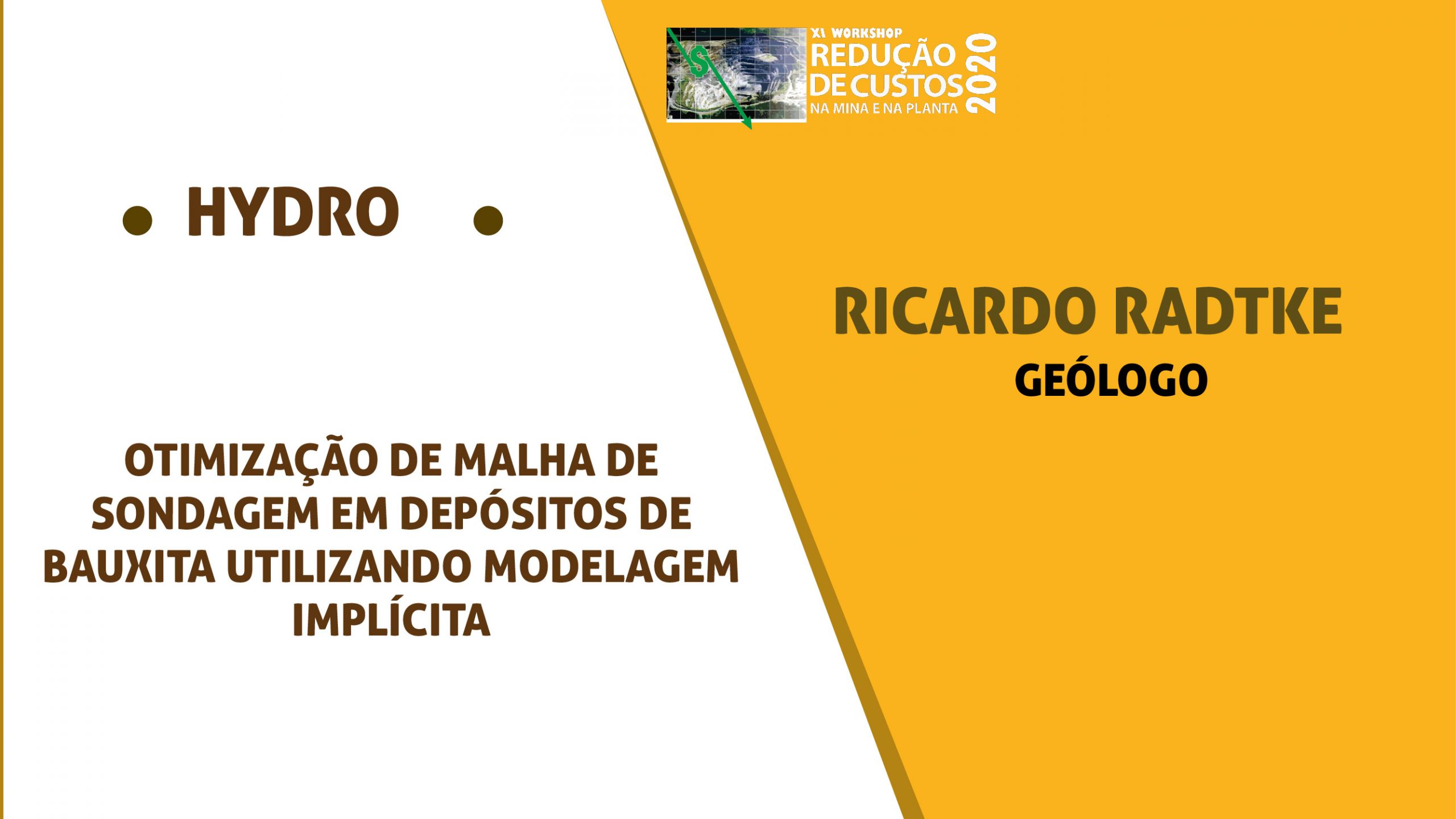 Otimização de malha de sondagem em depósitos de bauxita utilizando modelagem implícita