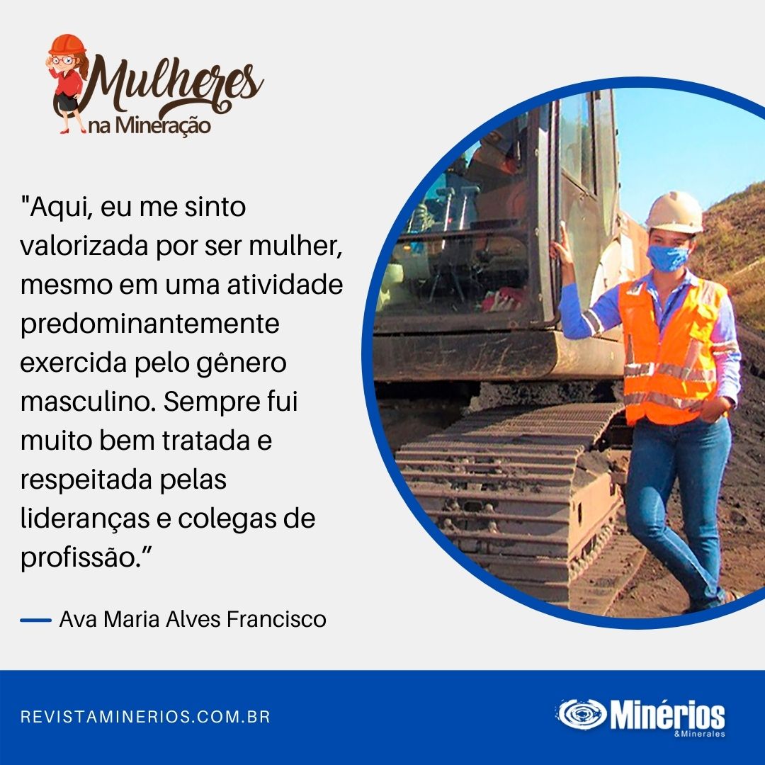 Ava Maria Alves Francisco, Operador de Máquinas Pesadas da Buritirama Mineração