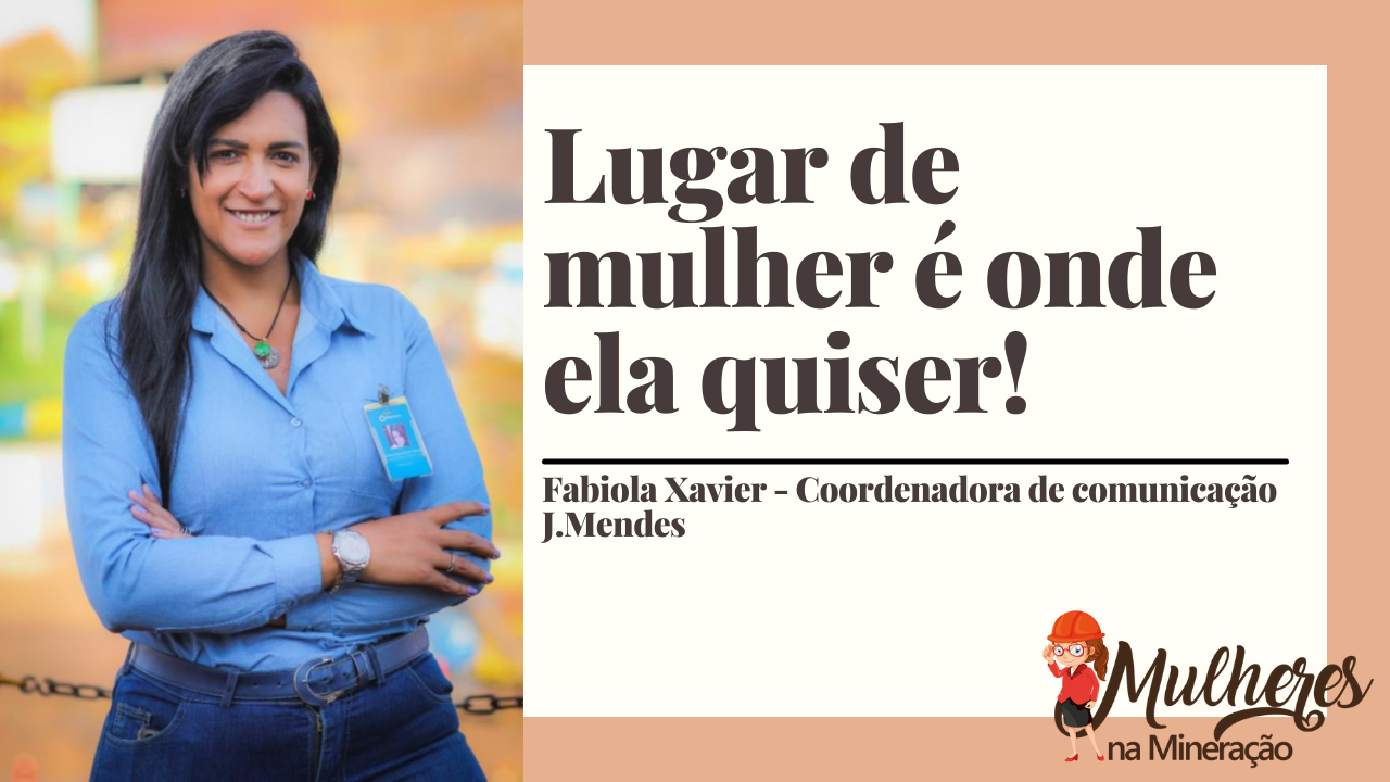 Fabíola Ferreira, fala de programa voltado às mulheres na mineradora