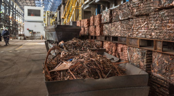 Com uso ampliado, cobre se torna elemento chave da reciclagem consciente