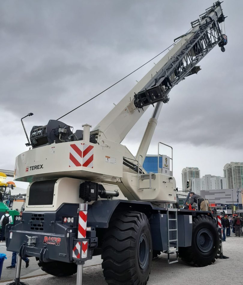 Terex lançou guindaste para todo tipo de terreno na Conexpo 2023