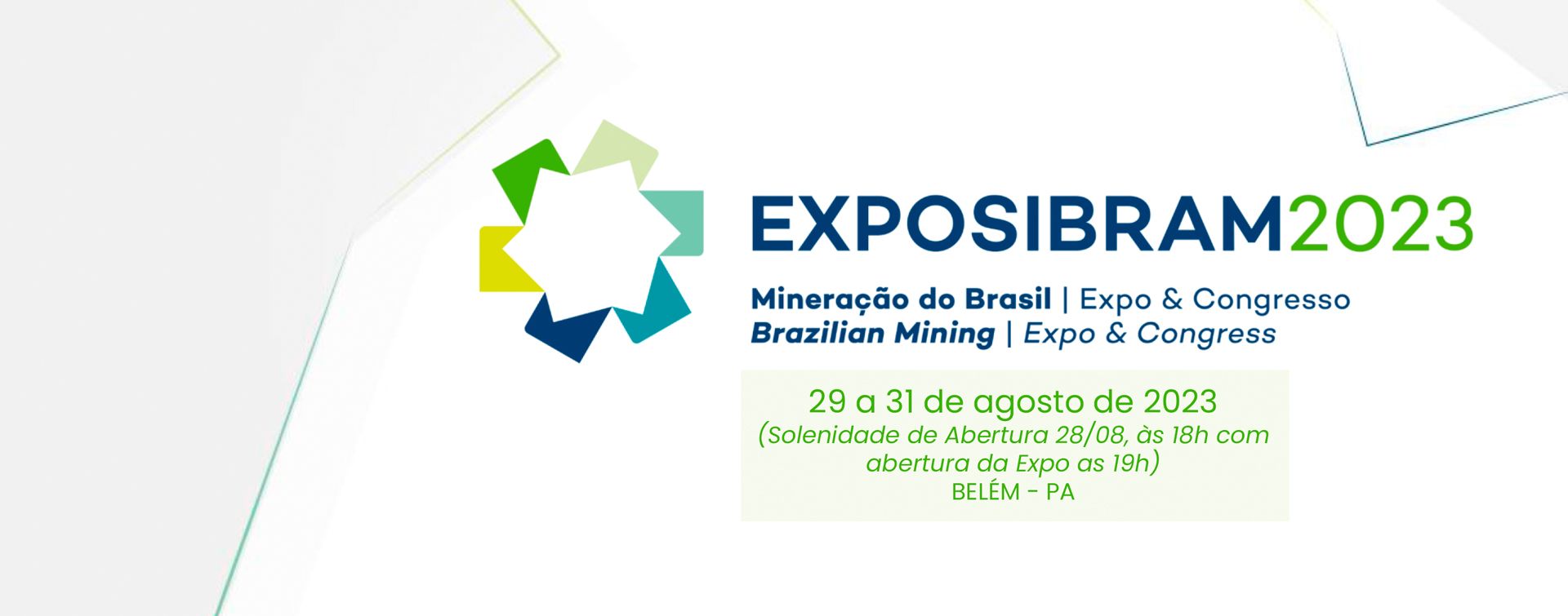 Mineradoras, que planejam investir US$ 50 bi até 2027, abrem hoje a Exposibram 2023, no Pará