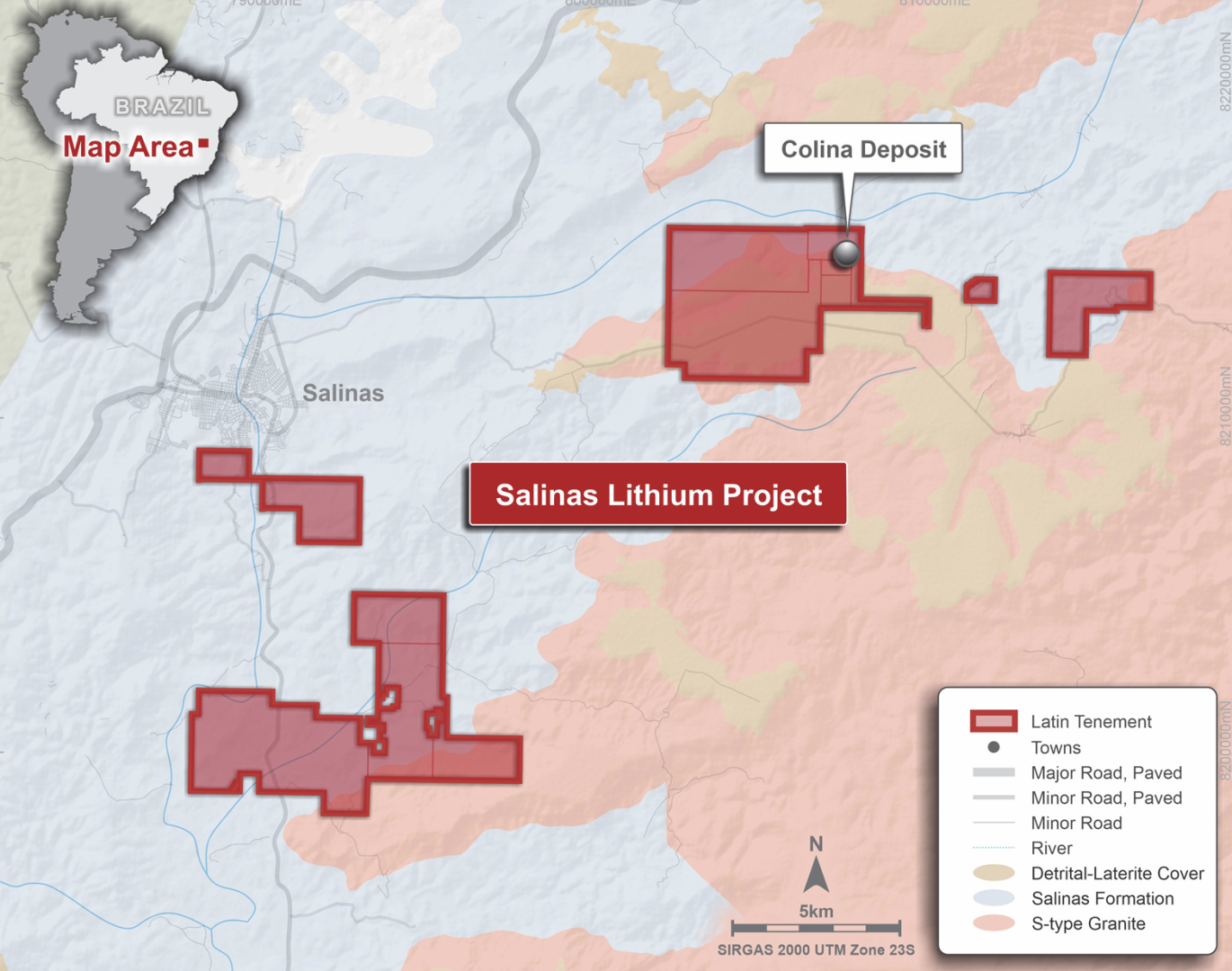 Latin Resources planeja investir US$ 308 mi para explorar lítio em Salinas (MG)