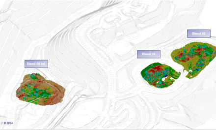 Modelo 3D para gestão de pilhas de estoque (ROM)diminui a variabilidade de alimentação da planta